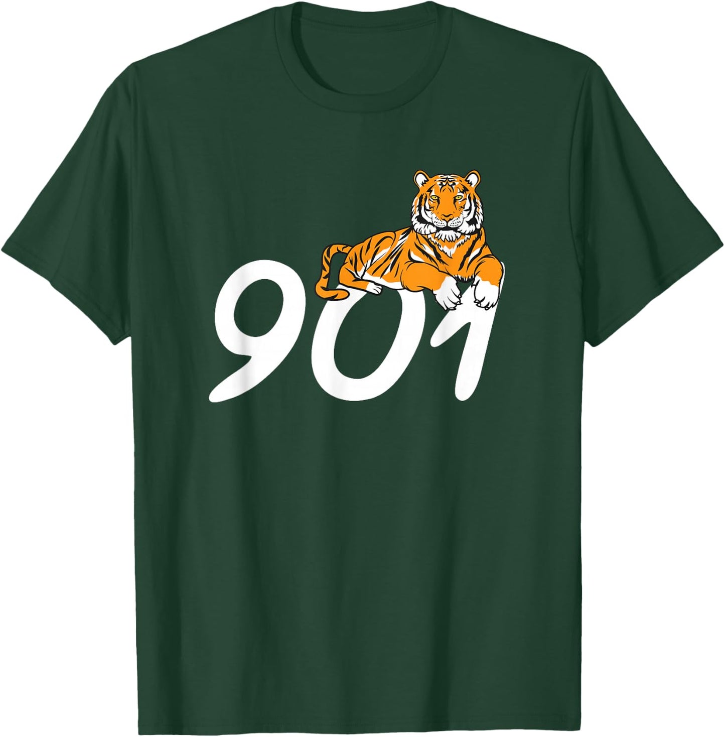 901 Memphis City Tennessee Design Gift T-Shirt - T-Shirt | Forest