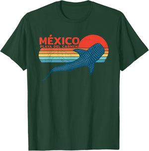 Whale Shark Playa del Carmen Mexico T-Shirt - T-Shirt | Forest