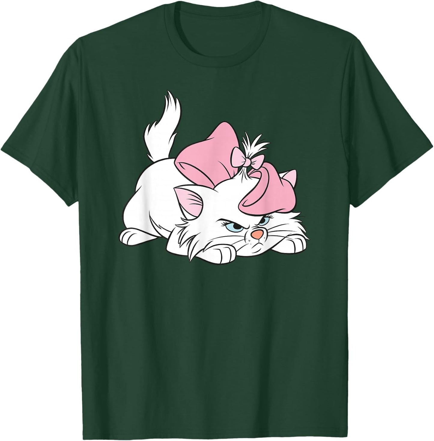 Aristocats Evil Kitten , Black, S T-Shirt - T-Shirt | Forest