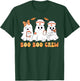 Boo Boo Crew Nurse Halloween Cute Ghost Girl Women Costume T-Shirt - T-Shirt | Forest