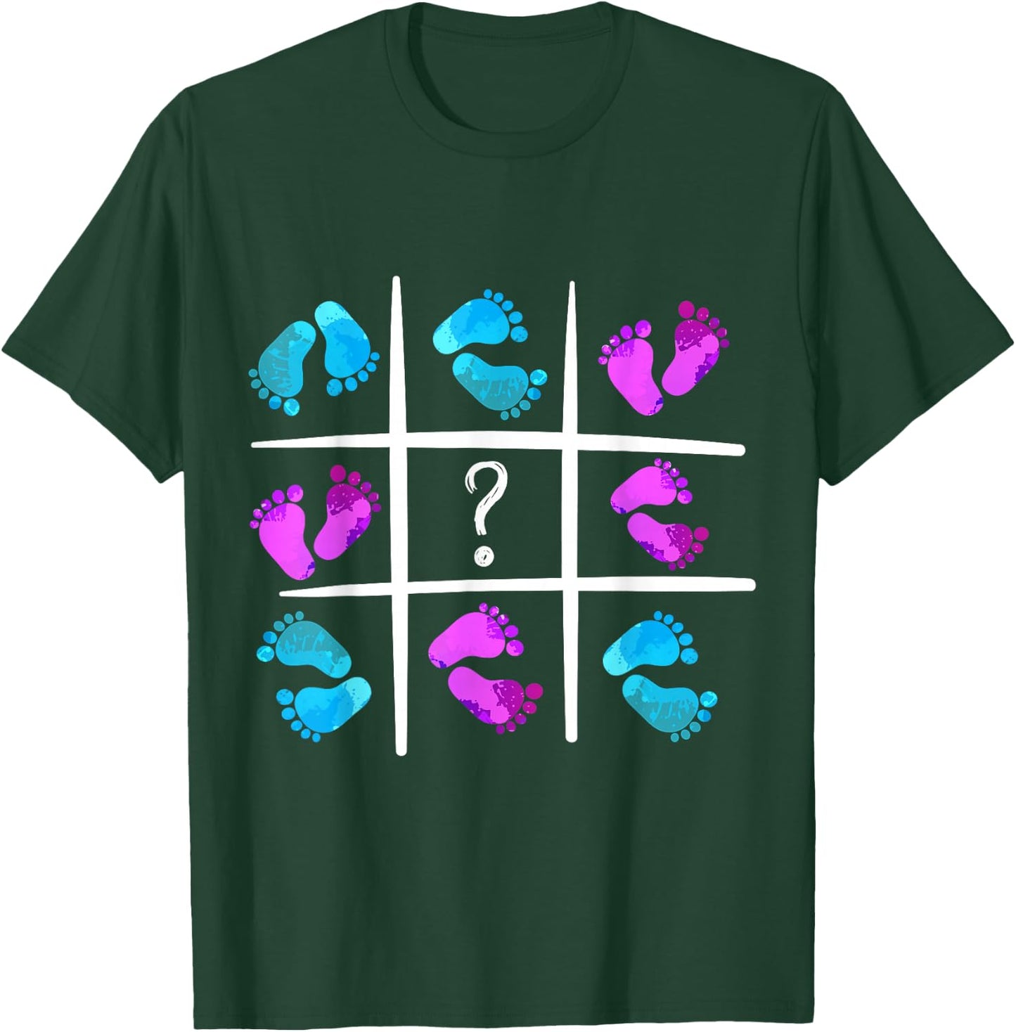 Gender Reveal für Jungen oder Mädchen – lustiges Geschlecht offenbart T-Shirt - T-Shirt | Forest