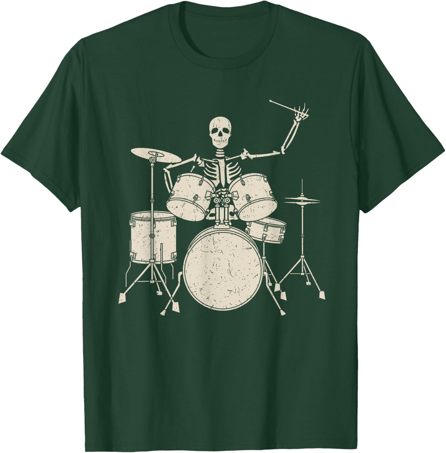 Best Drumming Art Women Drumming Drum Lover Drummer T-Shirt - T-Shirt | Forest