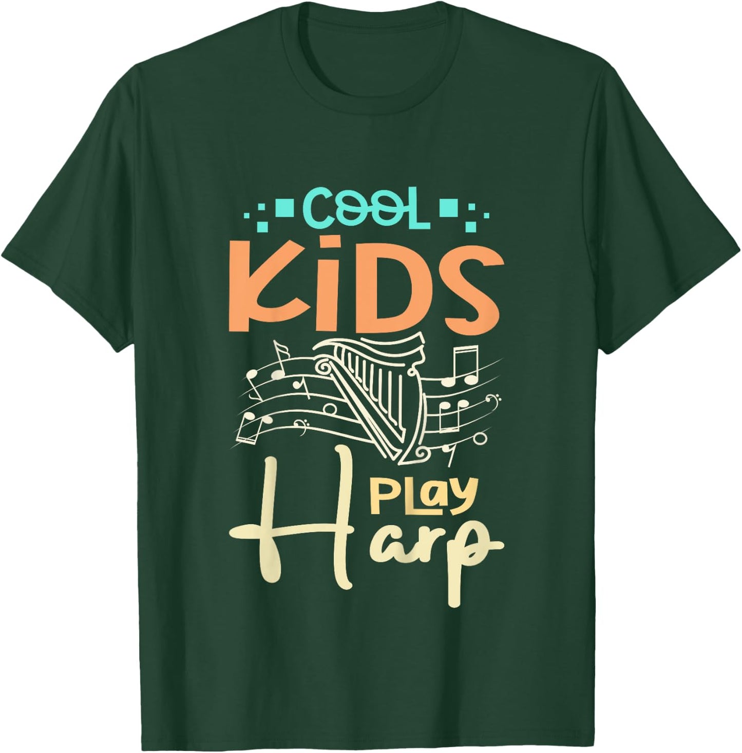 Enfant Harpe pour enfants cool T-Shirt - T-Shirt | Forest