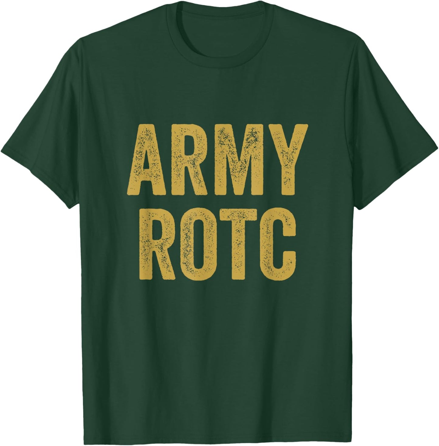 Military ROTC Simple US ROTC T-Shirt - T-Shirt | Forest