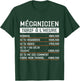 Humor Mechanic Hourly rate Gift Occupation T-Shirt - T-Shirt | Forest
