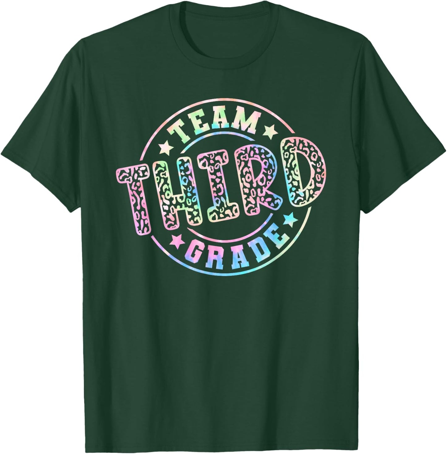 Team Third Grade Teacher Student Back to School 3rd Grade T-Shirt - T-Shirt | Forest