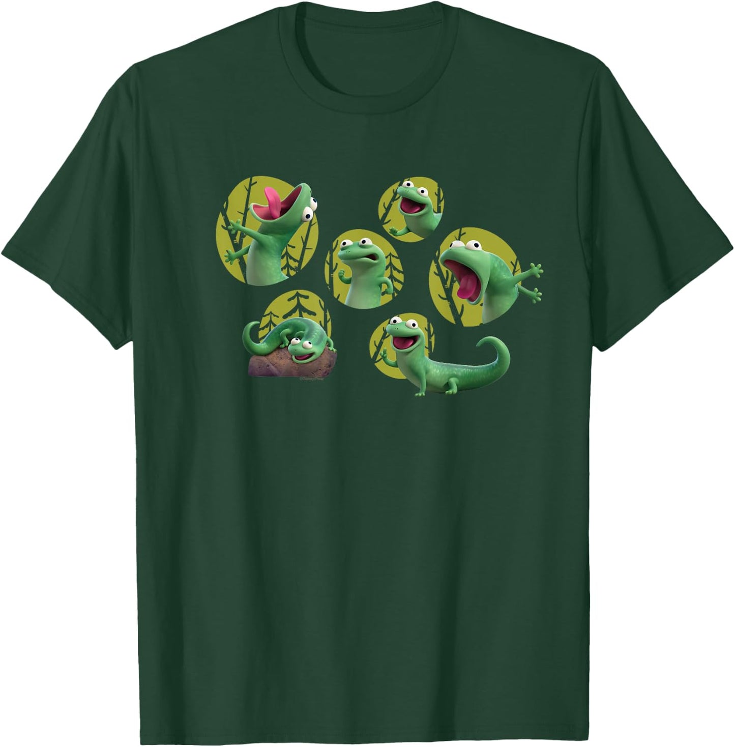 Disney and Pixar's Hoppers Tom Lizard Moods & Funny Faces T-Shirt - T-Shirt | Forest