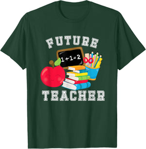 Future Teacher Costume for Adults and Kids T-Shirt - T-Shirt | Forest
