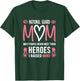 National Guard Mom Shirt Army Heroes Gifts Military Family T-Shirt - T-Shirt | Forest