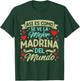 Anuncio Embarazo Divertido Bautizo Madrina Regalo Familia T-Shirt - T-Shirt | Forest