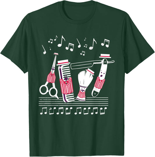 Funny Barbershoper Quartet Music Singer Gift T-Shirt - T-Shirt | Forest