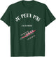 I can't, I row. , Black, S T-Shirt - T-Shirt | Forest