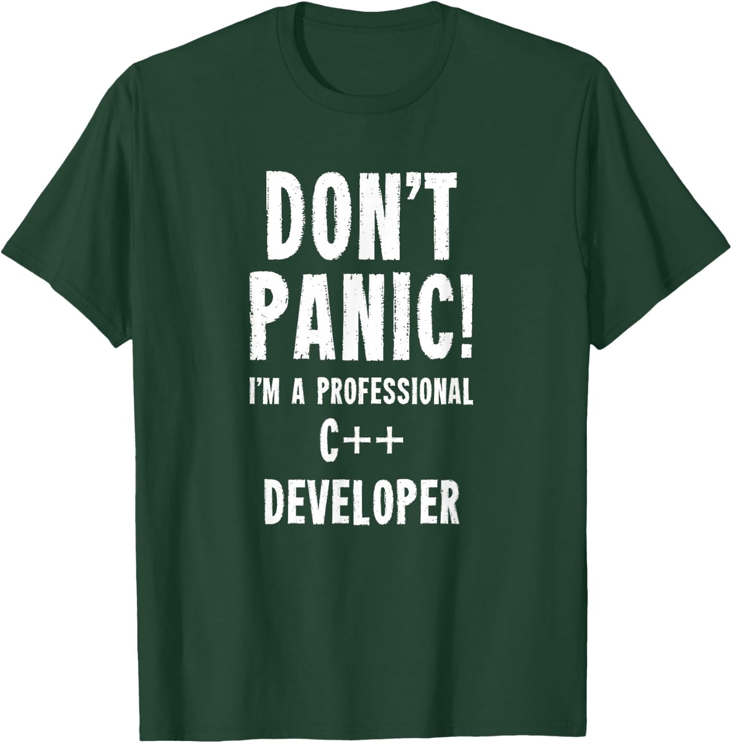 Developer C++ , Black, S T-Shirt - T-Shirt | Forest
