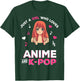 Anime Girls' K-Pop Children's Manga Merch T-Shirt - T-Shirt | Forest