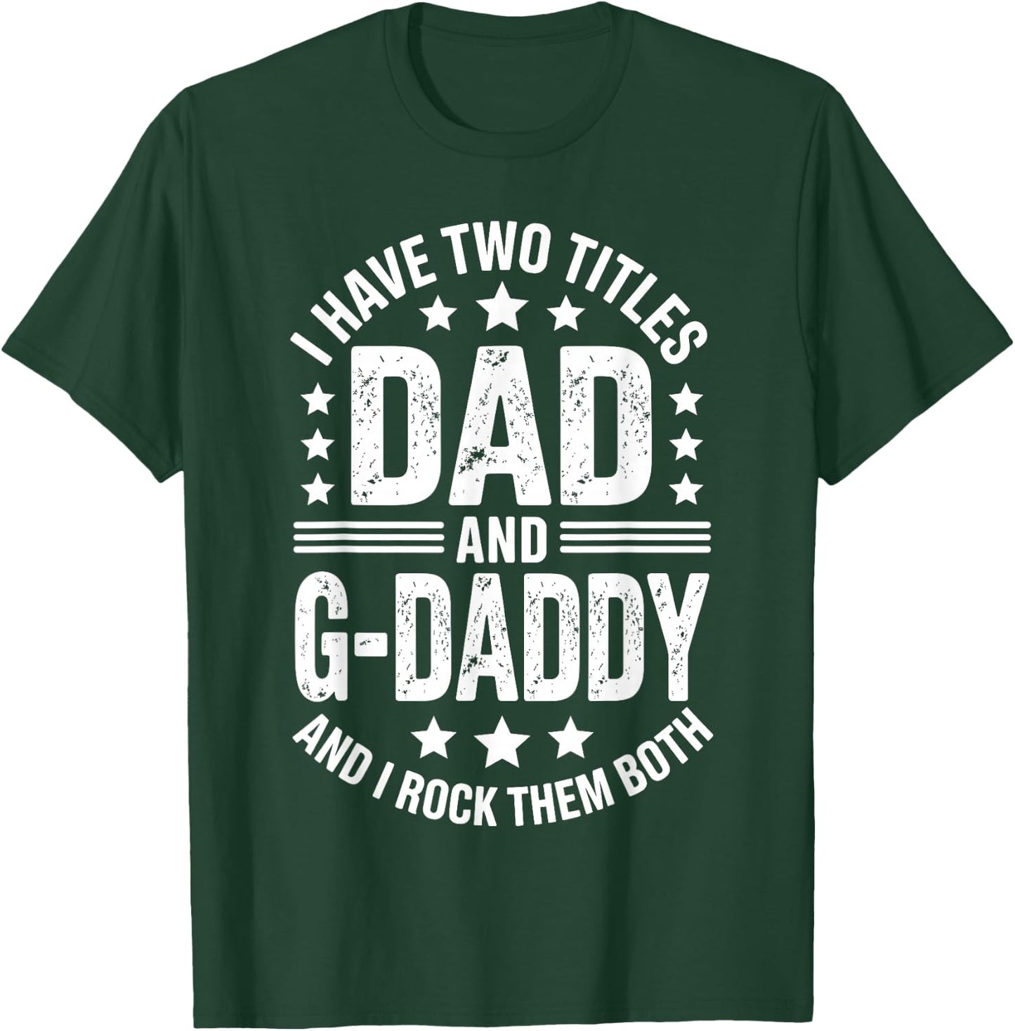 G-Daddy Art for Grandpa Papa Men G Daddy Grandpa G-Daddy T-Shirt - T-Shirt | Forest