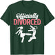 Officially Divorced Funny Party Divorce Divorced Women T-Shirt - T-Shirt | Forest
