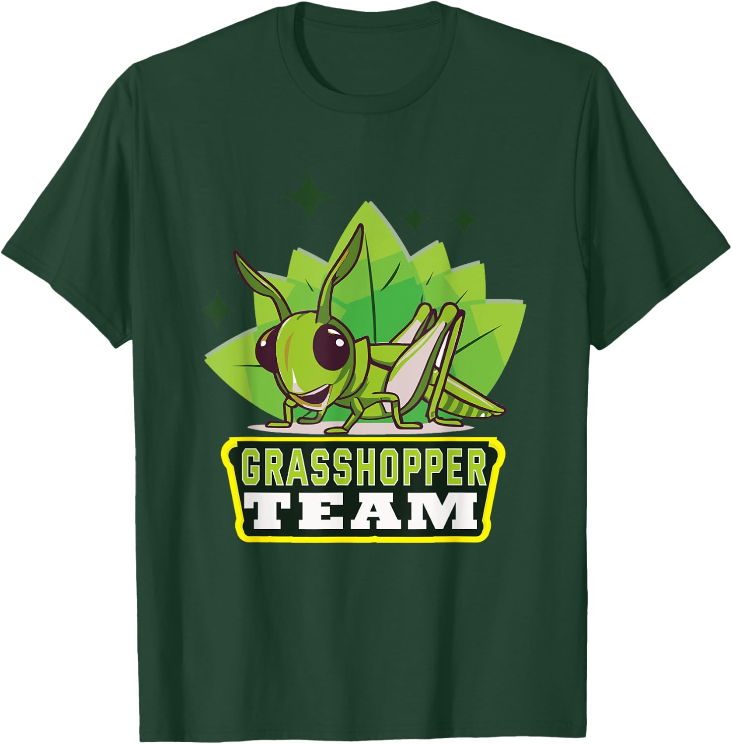 Team Grasshopper Entomology Grasshopper T-Shirt - T-Shirt | Forest