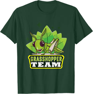 Team Grasshopper Entomology Grasshopper T-Shirt - T-Shirt | Forest
