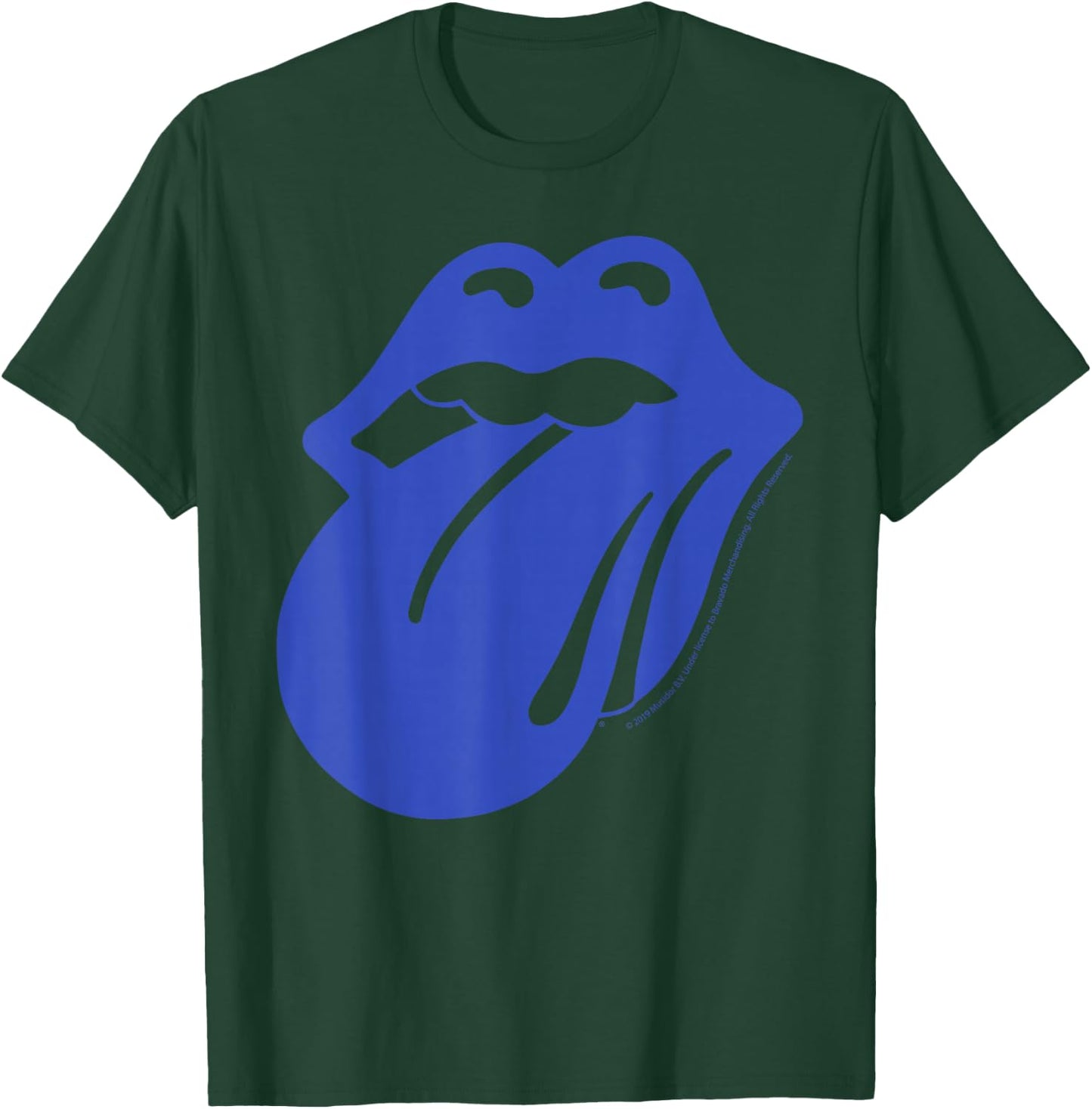 Rolling Stones Offizielles Blau & Lonesome 72 T-Shirt - T-Shirt | Forest