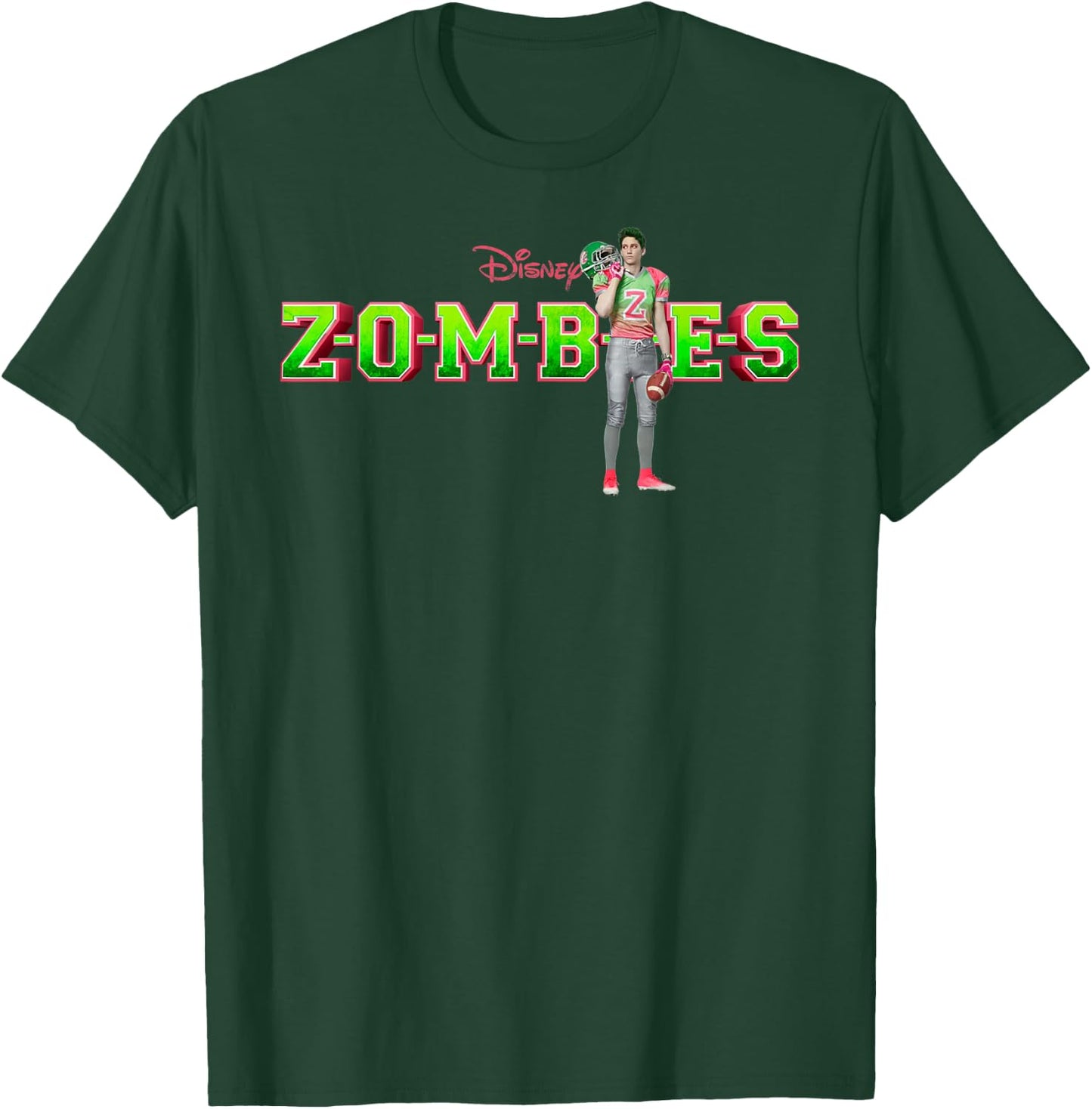 Zombies - Zed Football Captain Captain T-Shirt - T-Shirt | Forest