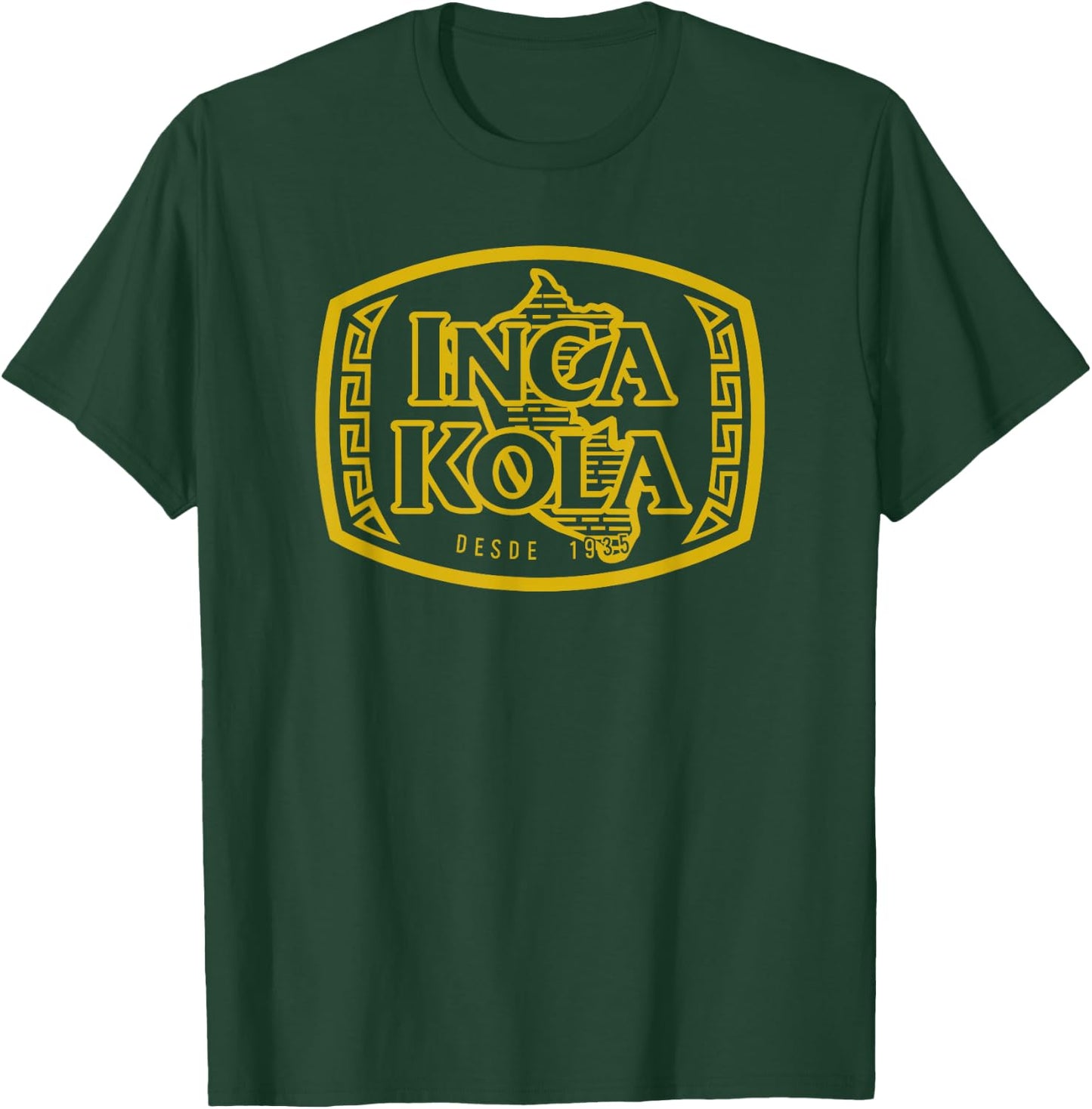 Inca Kola Peru Golden Kola Bubblegum Cream Soda Gold T-Shirt - T-Shirt | Forest