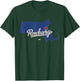 Roxbury Massachusetts Boston MA Map T-Shirt - T-Shirt | Forest