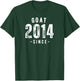 Goat Since 2014, Born In 2014 Vintage Retro Classic Birthday T-Shirt - T-Shirt | Forest
