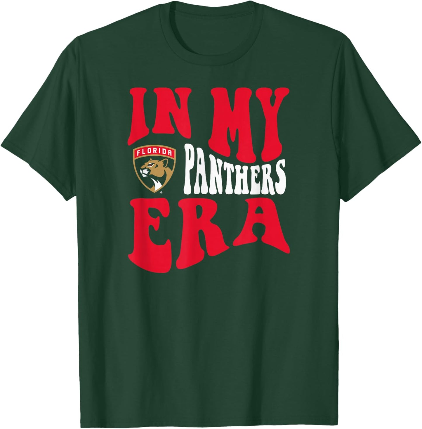 Florida Panthers Era Navy Officially Licensed T-Shirt - T-Shirt | Forest