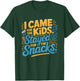 Vbs Came Kids Stayed Snacks Humor Vacation Bible T-Shirt - T-Shirt | Forest