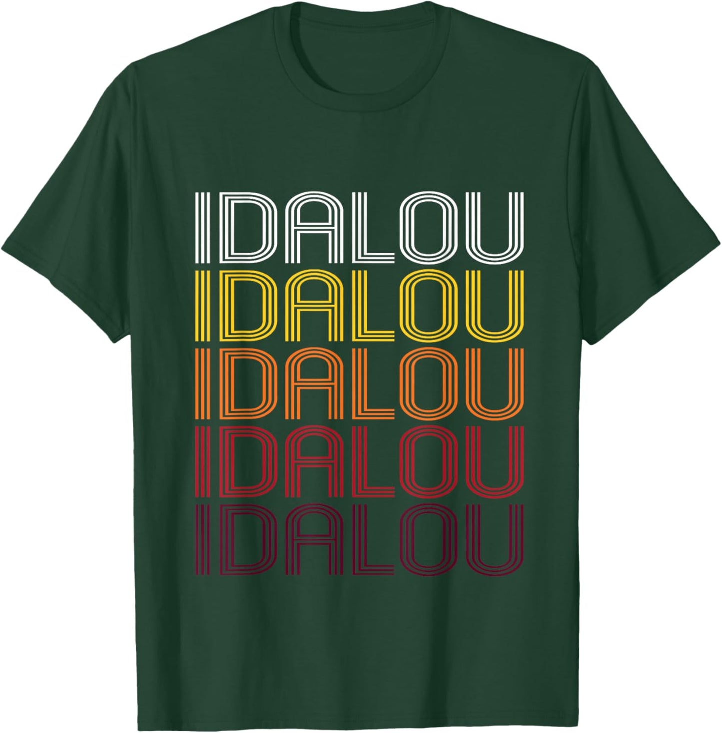 Idalou, TX | Vintage Style Texas T-Shirt - T-Shirt | Forest