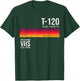 Vintage 80s Video Cassette Tape VHS , black T-Shirt - T-Shirt | Forest