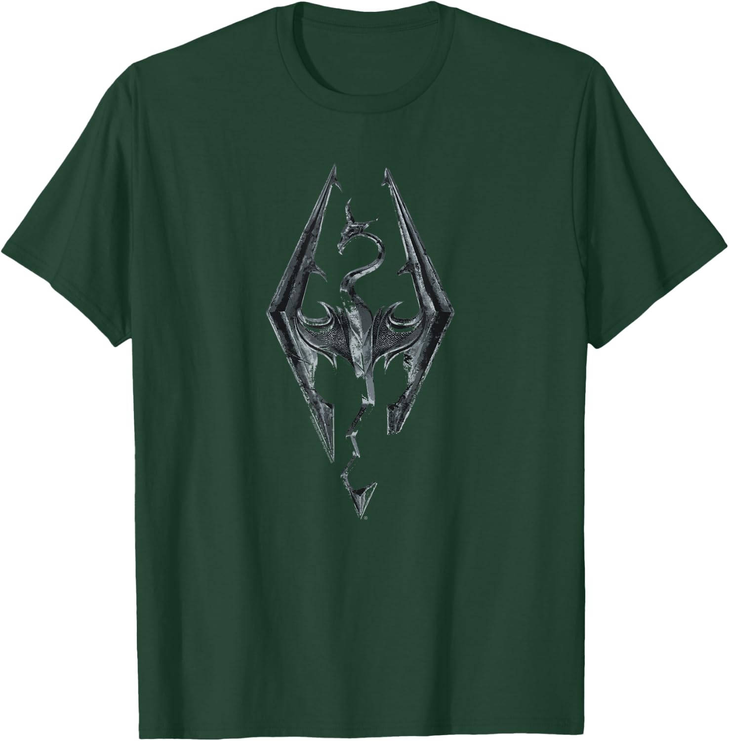 Ripple Junction x Elder Scrolls Dragon Emblem Skyrim , Black, S T-Shirt - T-Shirt | Forest