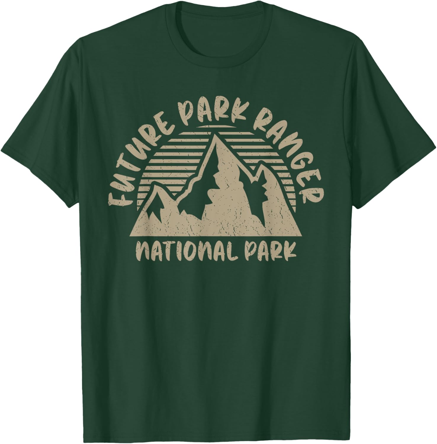 Future Park Ranger National Park Claw Compass Lover T-Shirt - T-Shirt | Forest