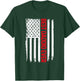 Best Daddio Ever American flag Funny Papa Grandpa T-Shirt - T-Shirt | Forest
