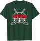 Florida Panthers Hockey Sticks Navy Officially Licensed T-Shirt - T-Shirt | Forest