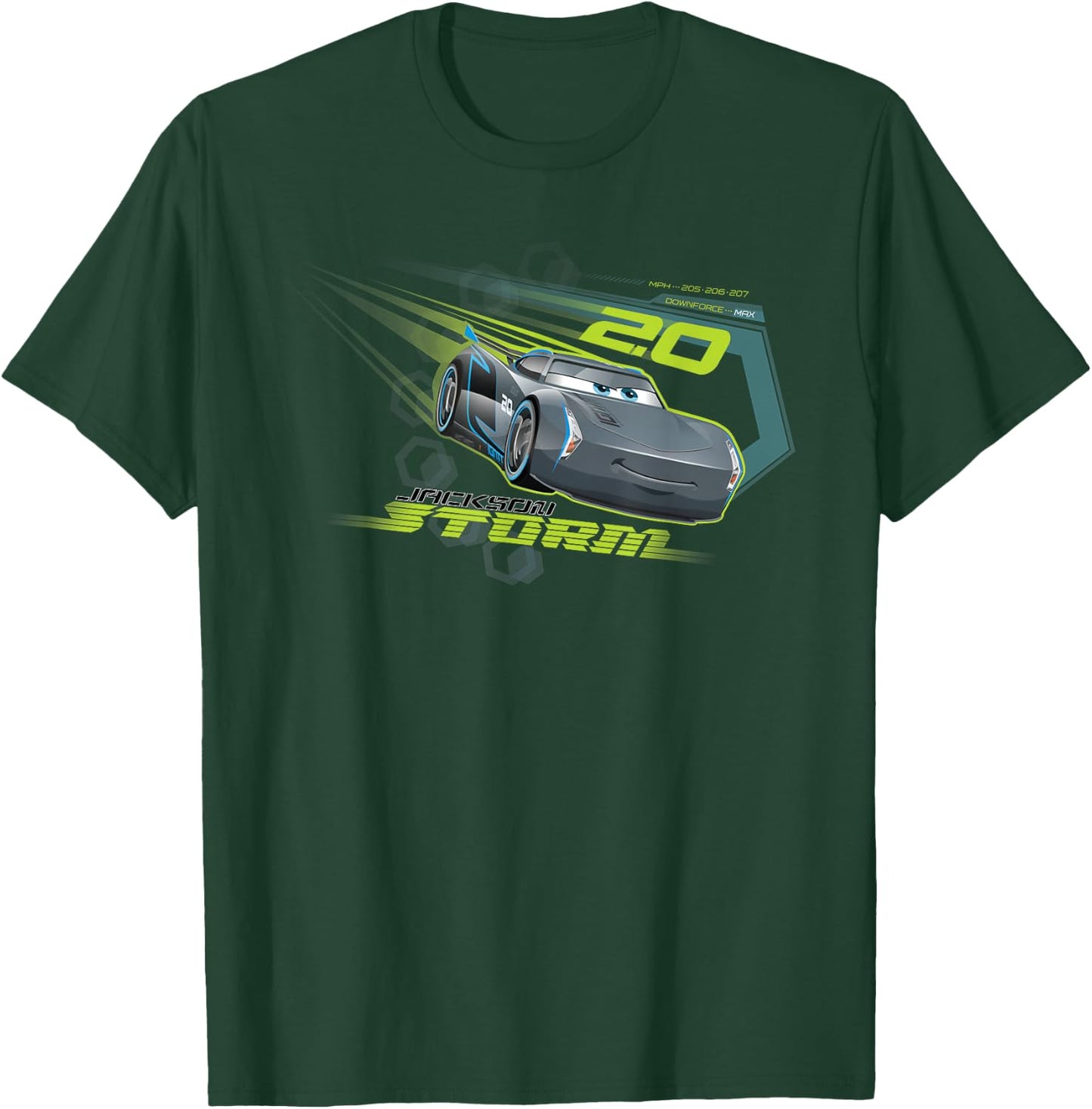 Cars Jackson Storm T-Shirt - T-Shirt | Forest