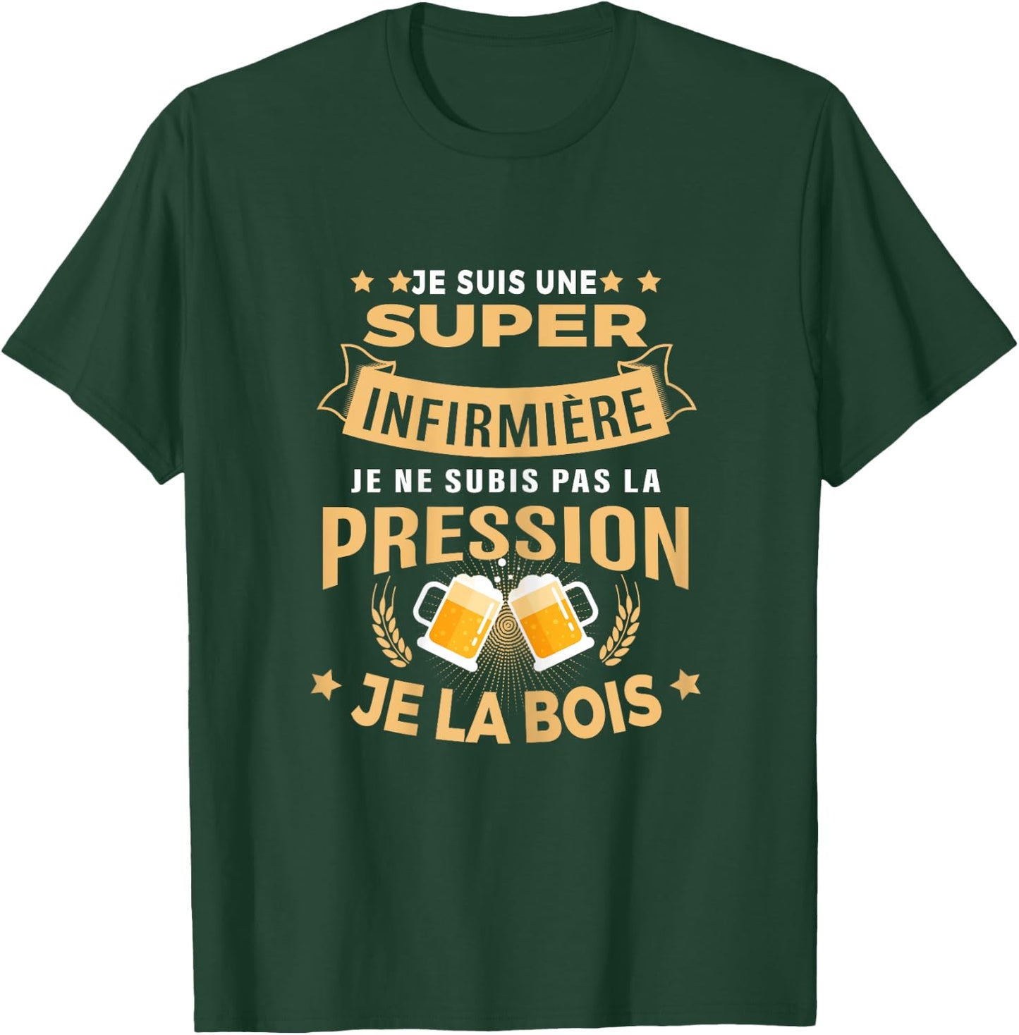 Super Nurse I'm Not Under Pressure Humor Nurse T-Shirt - T-Shirt | Forest