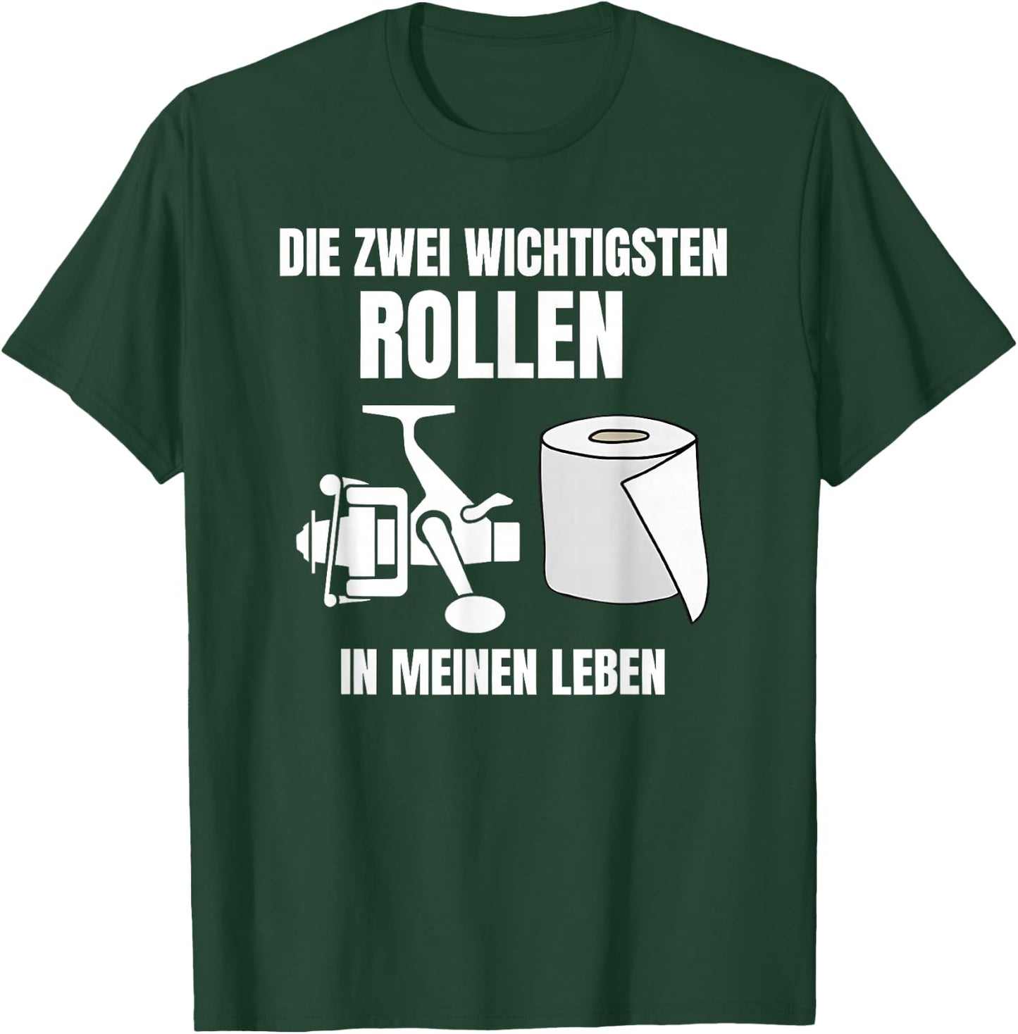 Die zwei wichtigsten rollen in meinen leben , black T-Shirt - T-Shirt | Forest