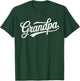 Vintage Distressed Classic Grandpa Father's Day T-Shirt - T-Shirt | Forest