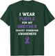 I Wear Purple For My Brother Dravet Syndrome Awareness T-Shirt - T-Shirt | Forest