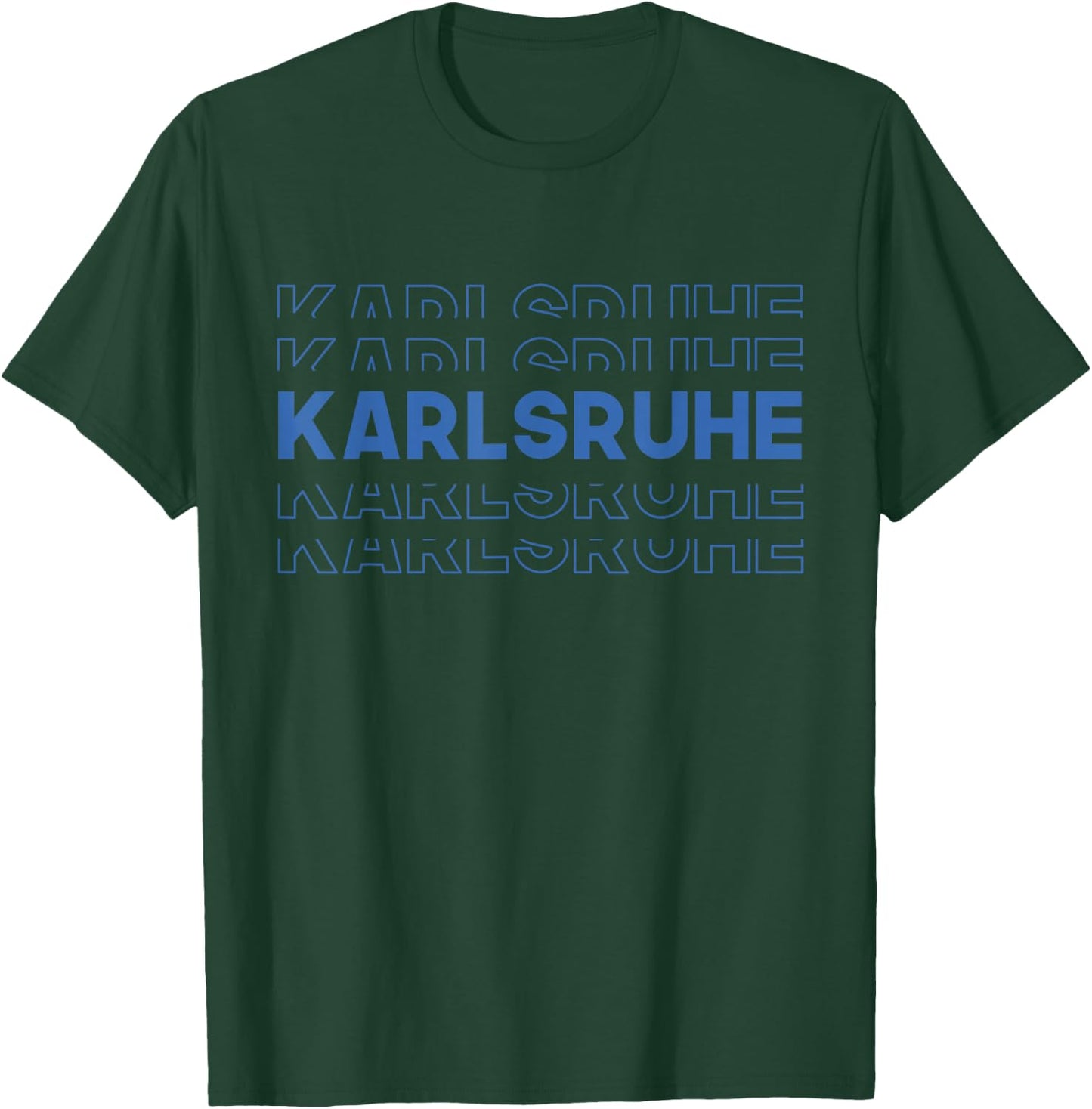 Karlsruhe Fan und Supporter T-Shirt - T-Shirt | Forest