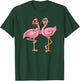 Funny Flamingo Birds T-Shirt - T-Shirt | Forest