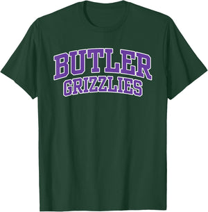Butler Community College Grizzlies Apparel Sports Fan T-Shirt - T-Shirt | Forest