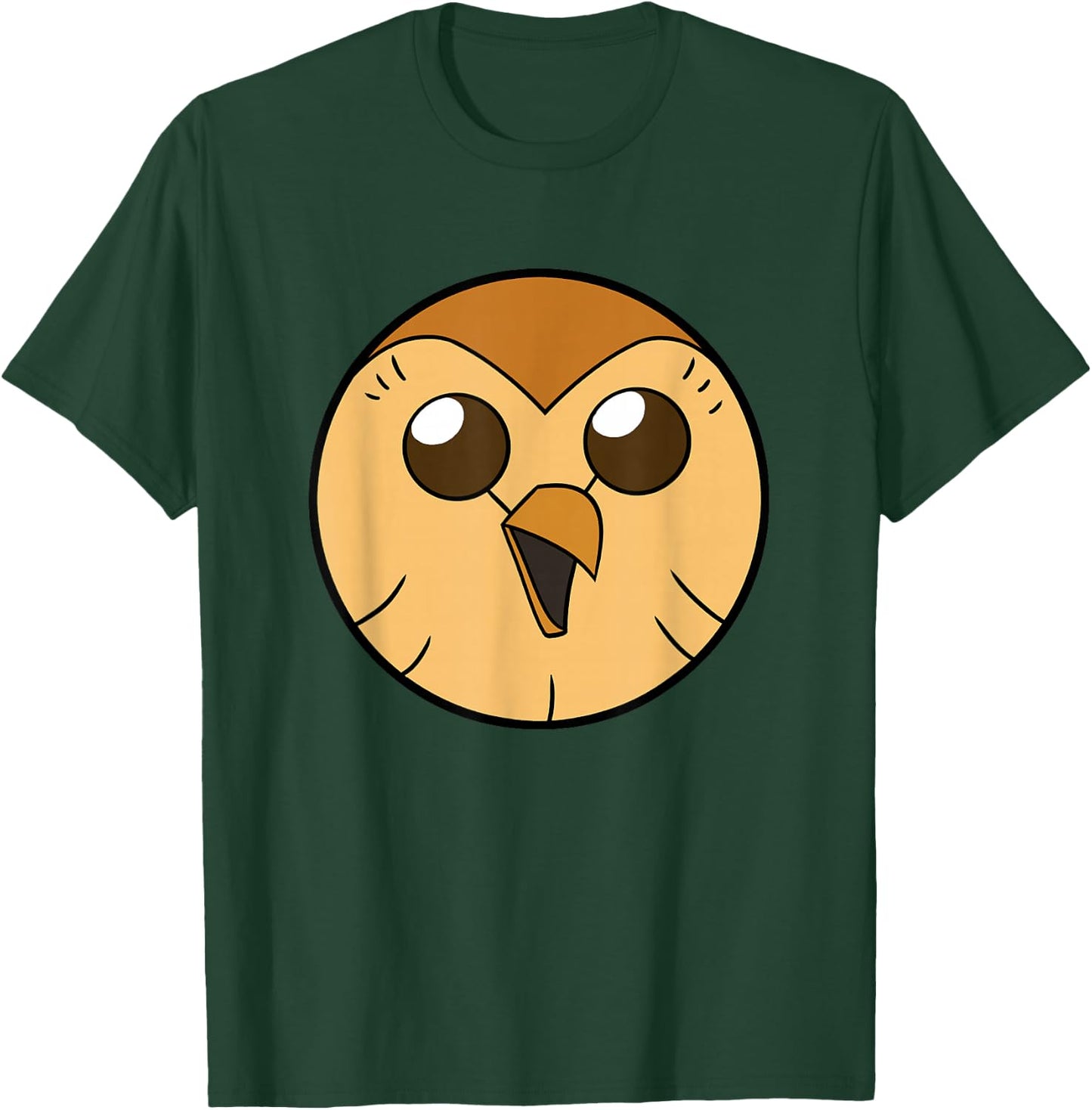 Disney Channel The Owl House Hooty , Black, S T-Shirt - T-Shirt | Forest