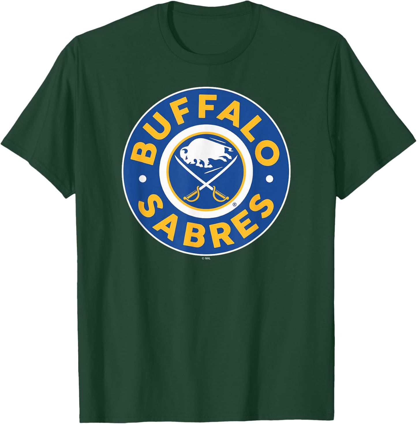 Buffalo Sabres Symbol Black Officially Licensed T-Shirt - T-Shirt | Forest