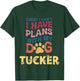 Dog Name Tucker Personalised Gift Busy With My Dog Tucker T-Shirt - T-Shirt | Forest