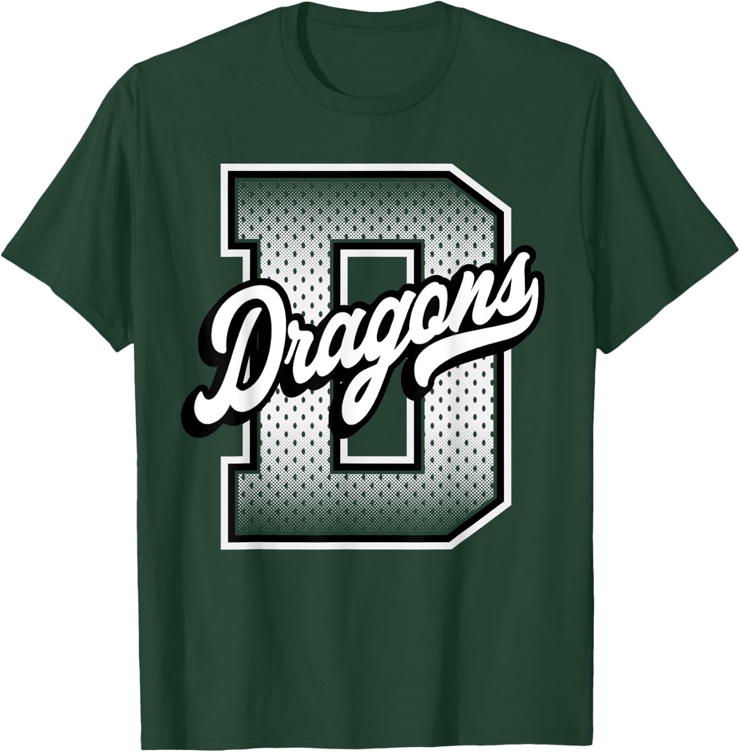 Dragons Football - Dragons Basketball - Dragons Baseball T-Shirt - T-Shirt | Forest