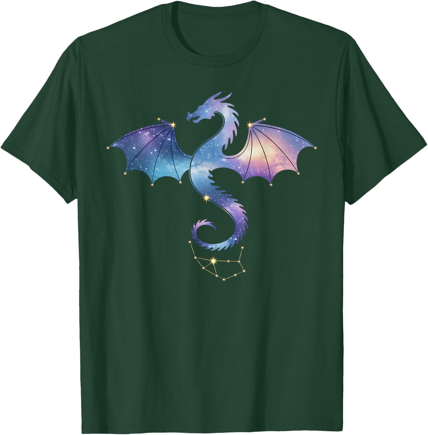 Girl Who Loves Dragons Fantasy T-Shirt - T-Shirt | Forest