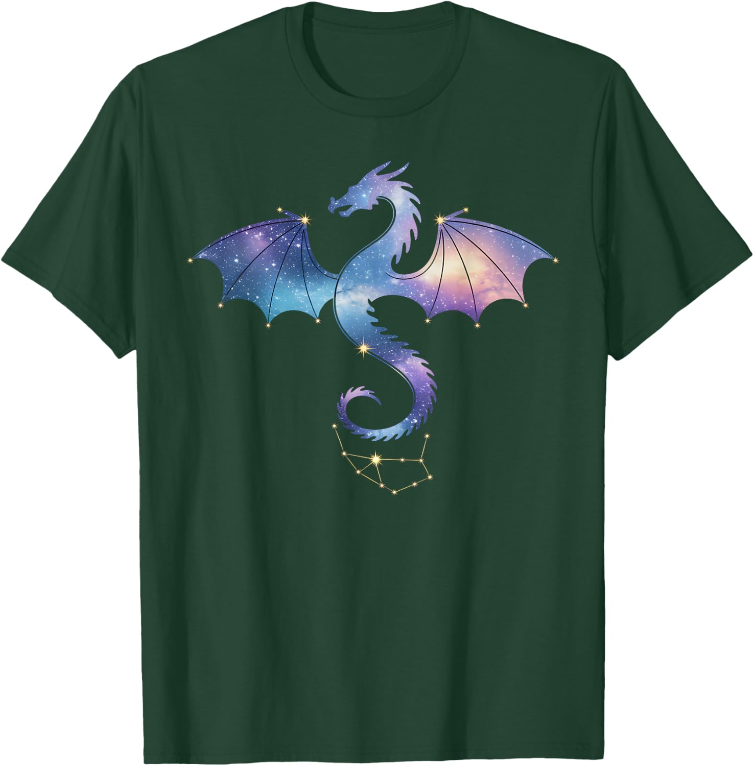 Girl Who Loves Dragons Fantasy T-Shirt - T-Shirt | Forest
