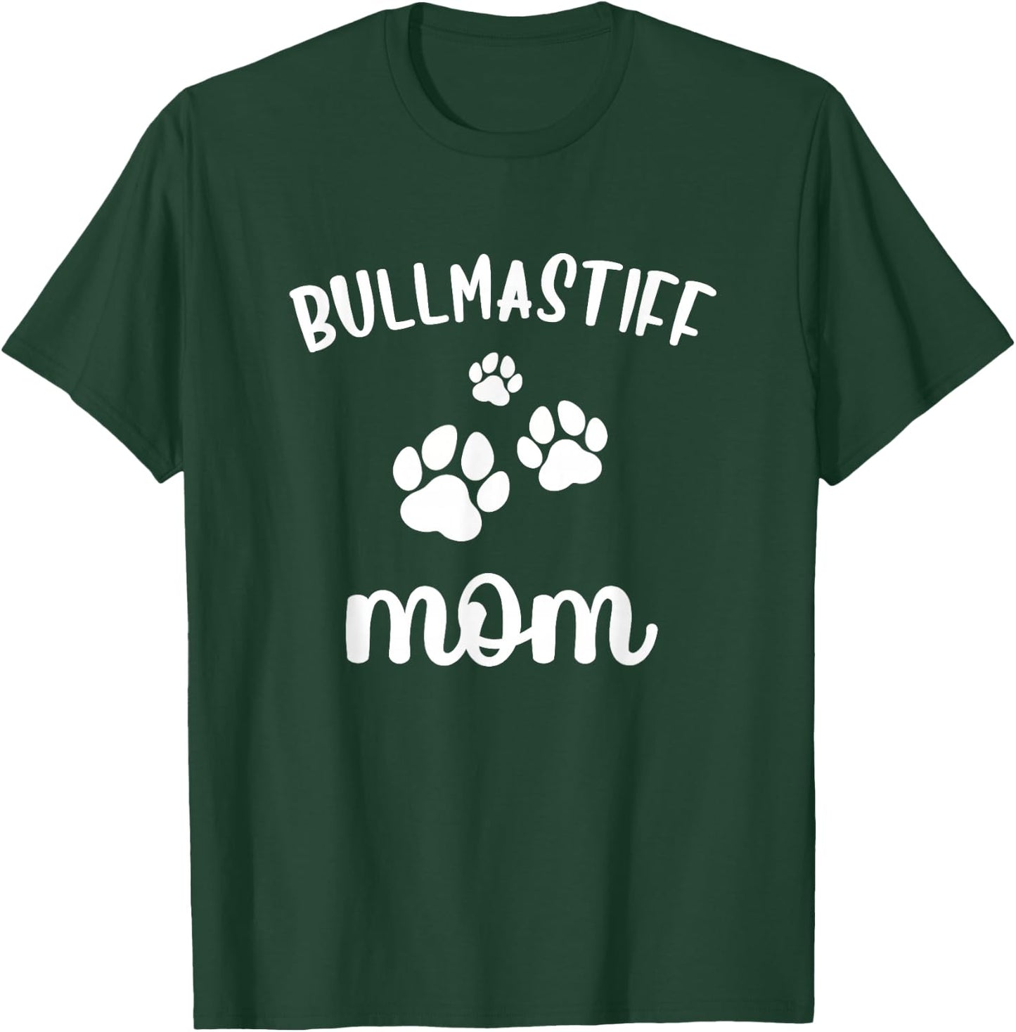 Bullmastiff Mom Cute Dog Bull-Mastiff T-Shirt - T-Shirt | Forest